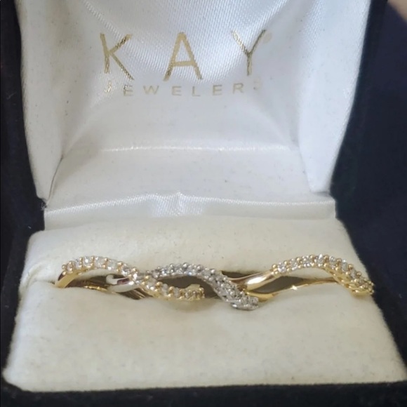 Kay Jewelers Jewelry - 14K Stackable Diamond 3 Rings 🌷